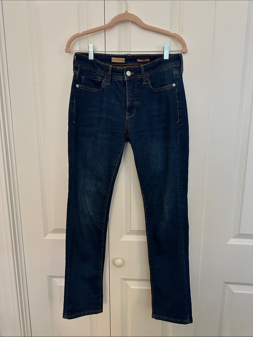 Anthropologie Pilcro Slim Bootcut Jeans Dark Wash Size 26 – NWOT